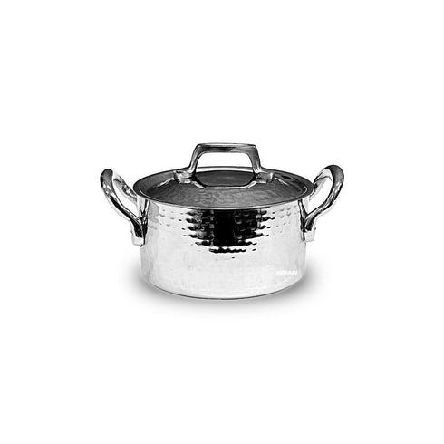 SS Portion Bowl Casserole Shape w/Lid